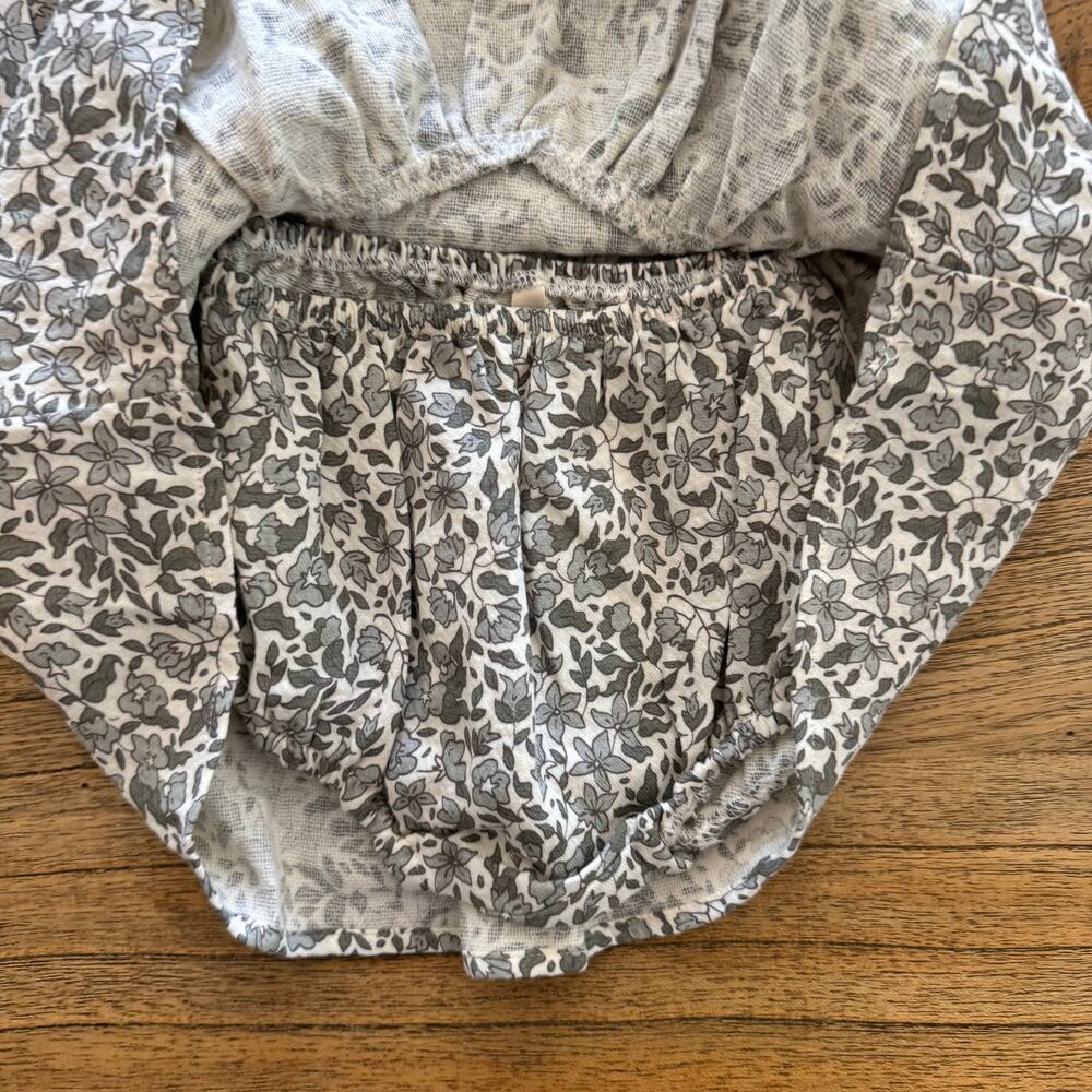Quincy Mae Brielle Dress & Bloomers - Size 3-6 months - Picture 3 of 5